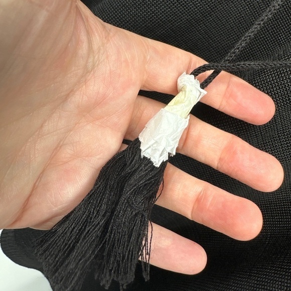 WHITE HOUSE BLACK MARKET Lace Trim BUTTERFLY PULLOVER SWEATER Top Sz M $98 - Picture 4 of 5